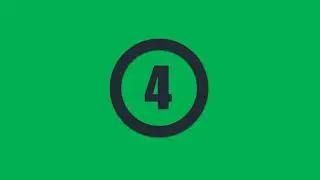 Green Screen 1 to 10 Countdown free to use no copyright