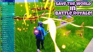 How to get *Save The World* in Battle Royale! (Season 9 Glitch)
