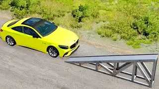 Cars vs Flip Ramp: BeamNG Drive - CHILL