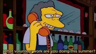 #funny #summerbreak #simpsonsmeme | What volunteer work are you doing this summer?🤔