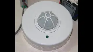 hareket sensörü lamba bağlantısı - hareket dedektörü - motion sensor lamp connector