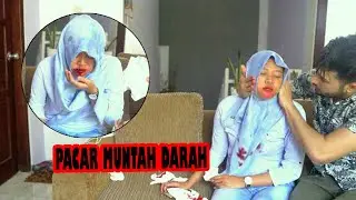 PRANK MUTAH DARAH   Akash panikkkkkkkk dan takut