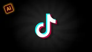Draw Tiktok Symbol Like a Pro in Adobe Illustrator