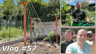 Vlog #57 - Endlich startet die Gartensaison 🌱 Gemüsegarten anlegen