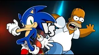 MUGEN Request 1113: Sonic VS Evil Homer Simpson