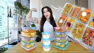 Easy, Cheap, & Healthy High Protein Meal Prep Ideas to Gain Muscle & Lose Fat