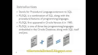 PL/SQL tutorial in tamil - Introduction