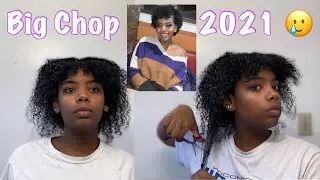 BIG CHOP ON DAMAGED HAIR | Starting over after 5 years | Anna Kate