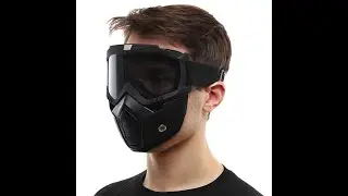 Захисна маска-трансформер Sport M-8583 чорна