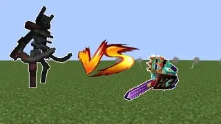 New Mutant Wither Skeleton VS Worker King | Minecraft Mob Battle