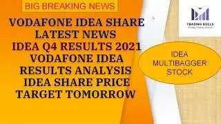 IDEA Q4 RESULTS 2021 VODAFONE IDEA SHARE LATEST NEWS IDEA RESULTS ANALYSIS IDEA SHARE PRICE TARGET