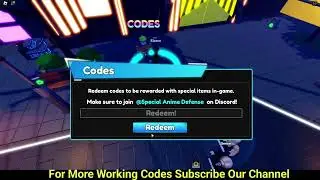 Special Anime Defense Codes Roblox (2024) | Latest Working Special Anime Defense Codes