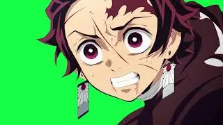 Demon Slayer Anime Green Screen pack