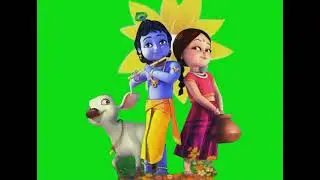 little krishna green screen video