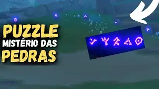 RESOLVA O MISTÉRIO DAS PEDRAS(PUZZLE) - GENSHIN IMPACT