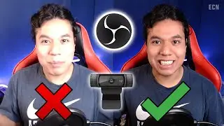 Cómo MEJORAR MUCHÍSIMO la CALIDAD de tu WEBCAM | GUÍA de CONFIGURACIÓN de WEBCAM en OBS