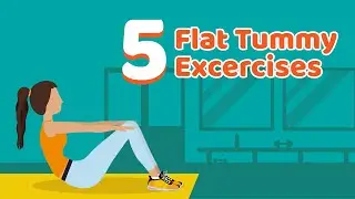 5 Stomach Exercises You Can Do at Home for a Flat Tummy | Health and Nutrition