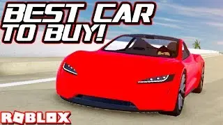 The BEST NEW CAR in ULTIMATE DRIVING! TESLA ROADSTER 2020! (Roblox Ultimate Driving Update)