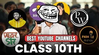 Class 10th : best youtube channel for class 10 | class 10 youtube channel | For 2024-2025