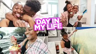 DAY IN MY LIFE VLOG| MOMMY DUTIES, SHOPPING, TRYING ACAI BOWL + MORE
