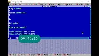 Write an O-O C++ program that finds the Area and Volume of the Cube using Class and Objects.