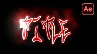 Create This INSANE 3D Glow Title in After Effects🔥