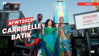 Canadian Fashionista's Show Off African-inspired Styles at African Fashion Week || Carribelle Batik