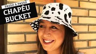 Como fazer Chapéu Bucket com molde grátis
