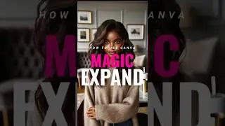 Use Magic Expand to convert tall videos to wide.