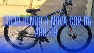 ESCOLHENDO A NOVA COR PARA ARO 29 🤔