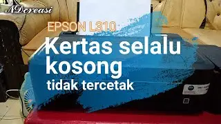 Service Epson L310 | selalu keluar kertas kosong