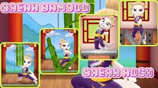 My Talking Angela 2 Game | Angela Break Bamboo & Rock | Gameplay
