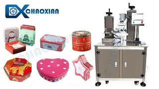 Cinta semiautomática alrededor de la máquina selladora para caja de galletas