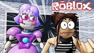 KORKUNÇ ROBOTTAN KAÇIŞ!!😱Roblox Escape Miss Ani-Tron's Detention!