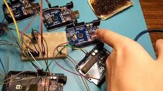 Ардуино и шесть датчиков BME280