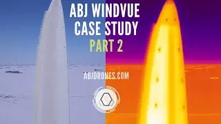 Drone Wind Turbine / Blade Inspection with Thermal Imaging - ABJ WindVue Case Study - Part 2