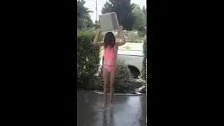 Ice bucket challenge its for als!