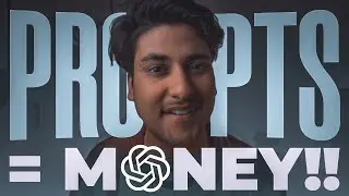 How I Make Money with CHATGPT and AI-powered Design | Sell your prompts!!
