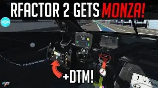 rFactor 2 Gets Laser-Scanned Monza & DTM