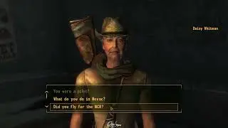 Daisy Whitman in Novac was a Vertibird Pilot for the Enclave? - Fallout: New Vegas