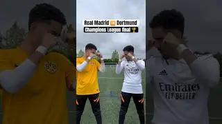 Real Madrid VS Dortmund !🏆⚽️ 
