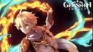 (Genshin Impact Comic Dub) Aether and Lumine vs Capitano and The Harbingers Part 2