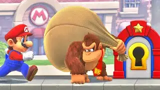 Mario Vs Donkey Kong Switch #001 100% (Walkthrough/NC.) Mario Toy Company