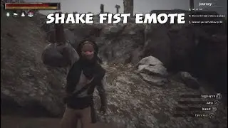 Conan Exiles shake fist emote location