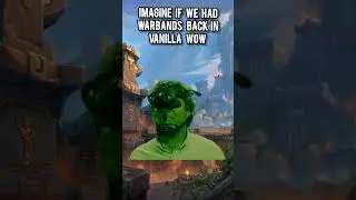 Imagine if we had warbands back in vanilla wow #wow #worldofwarcraft #warcraft