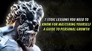 7 Stoic Lessons You Need To Know For Mastering Yourself A Guide To Personal Growth | Stoicism