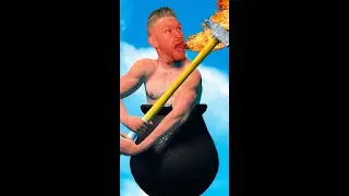 Getting Over It RAGE MOMENT  | #shorts