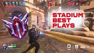 Overwatch 2 лучшие моменты с Режима Стадион (новая мета)