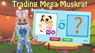 Trading new MEGA MUSKRAT in Adopt Me!