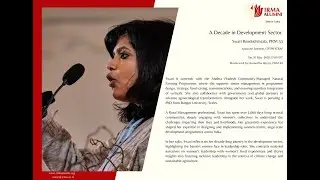 IRMAn Talks by Swati Renduchintala, PRM 33: A Decade in Development Sector as a Woman